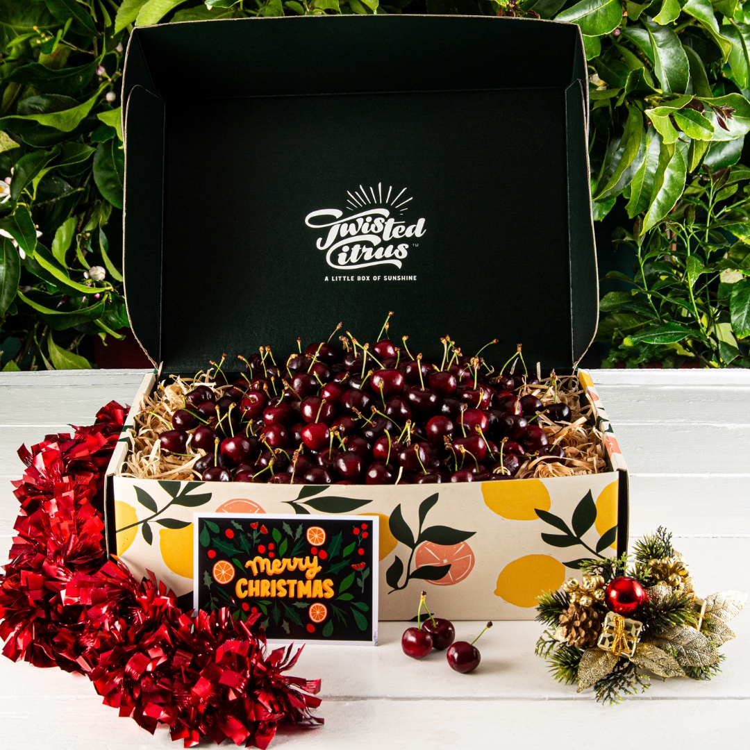 Buy Christmas Cherries Gift Box Online NZ